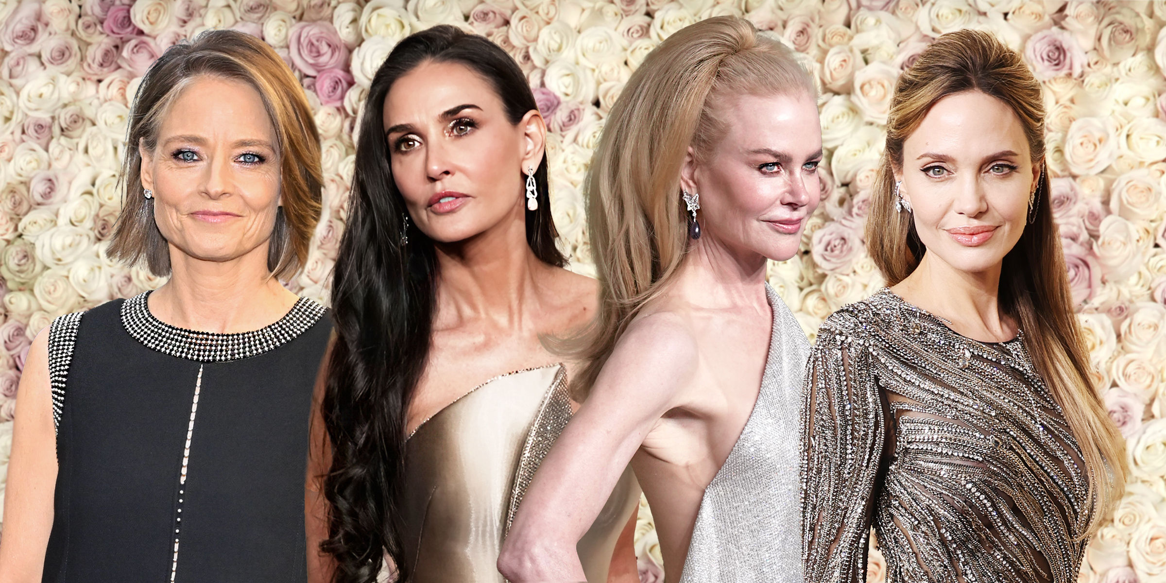 Jodie Foster | Demi Moore | Nicole Kidman | Angelina Jolie | Source: Getty Images