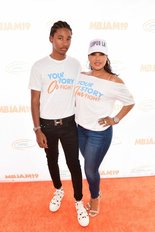 Diezel and Toni Braxton at a Lupus LA event | Source: Getty Images/GlobalImagesUkraine