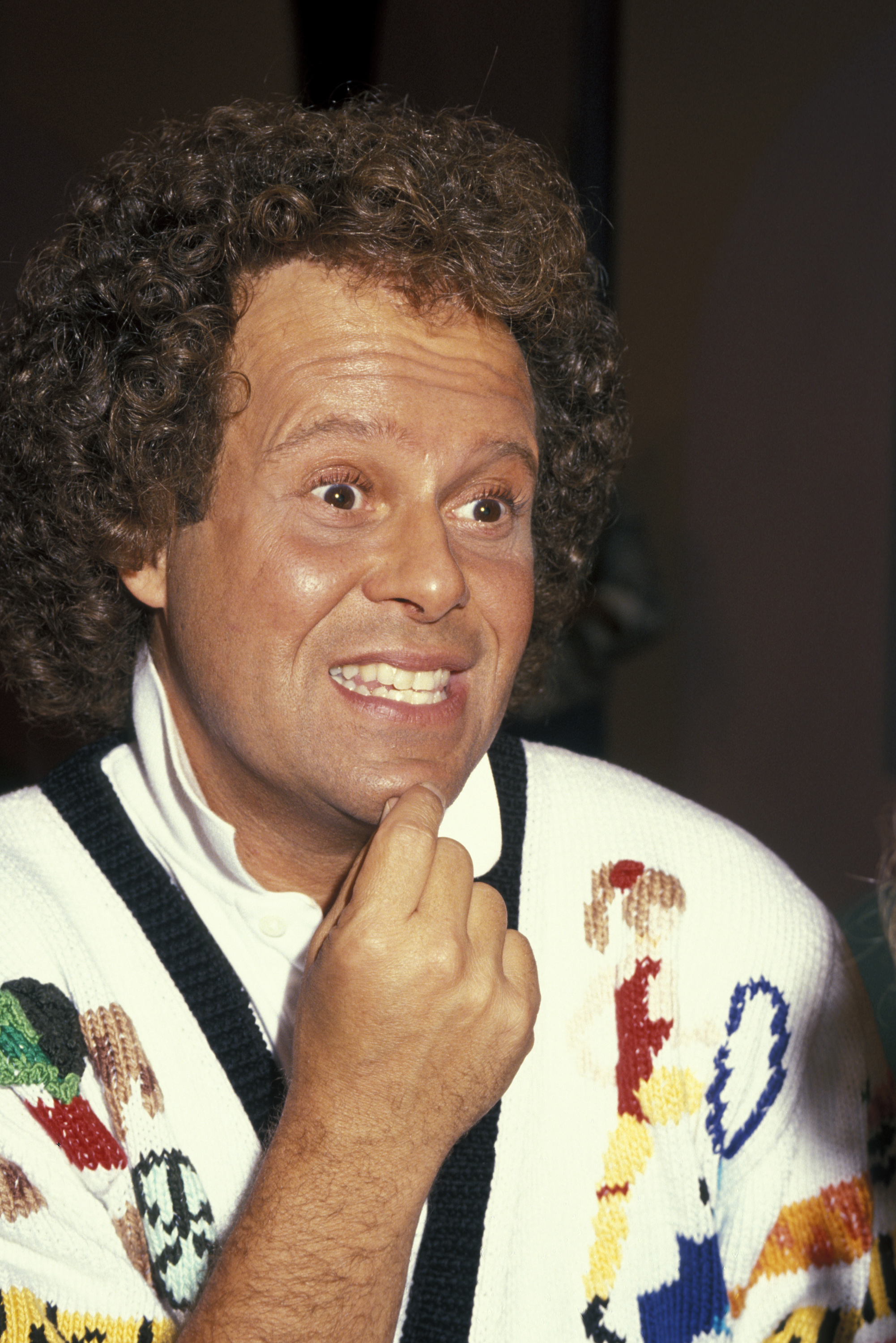 Richard Simmons tapes for "The Sally Jesse Raphael Show" in Los Angeles, California on September 9, 1991 | Source: Getty Images