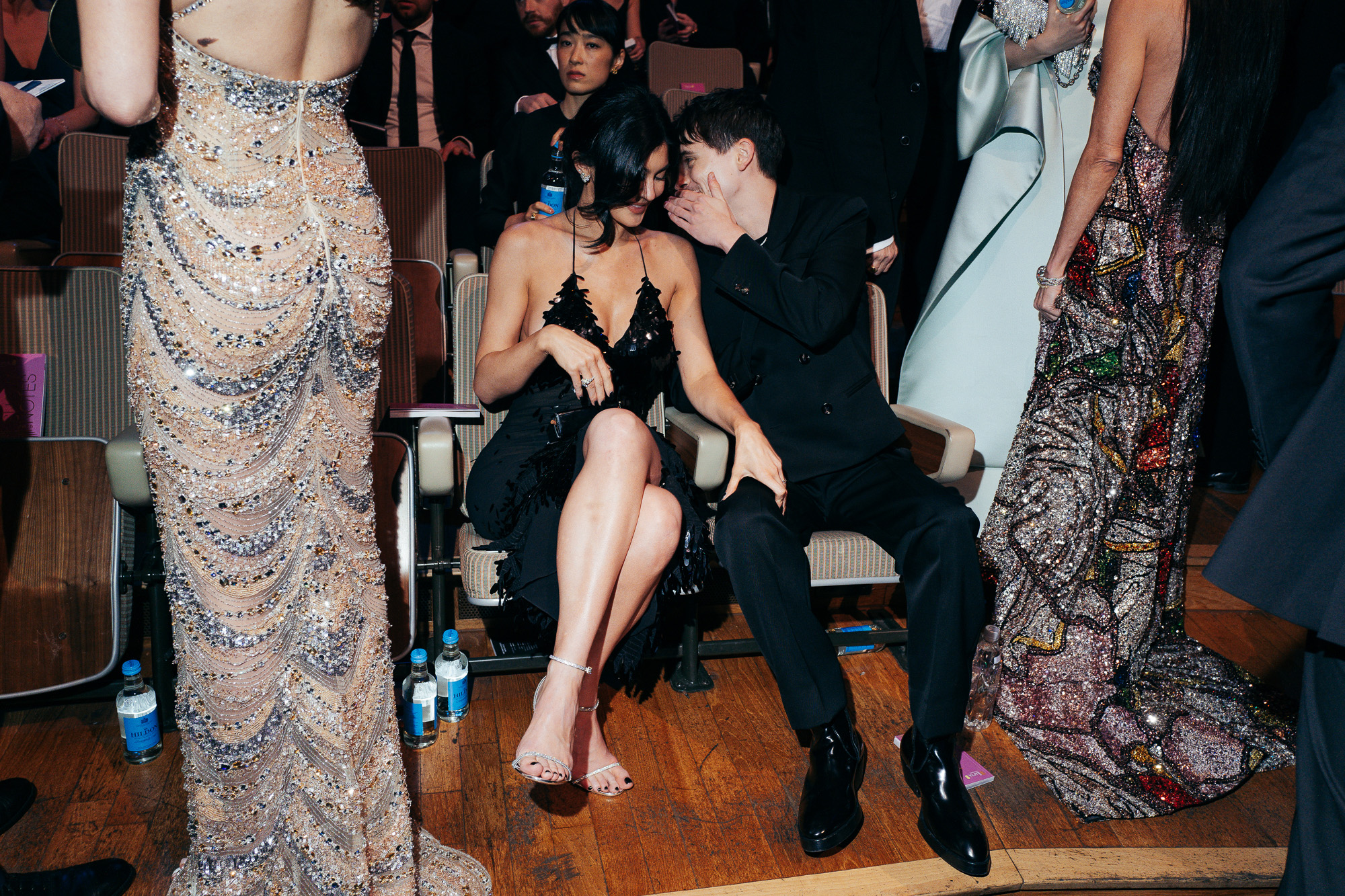 Kylie Jenner and Timothée Chalamet attend the 2025 BAFTA Film Awards at The Royal Festival Hall in London | Source: Getty Images