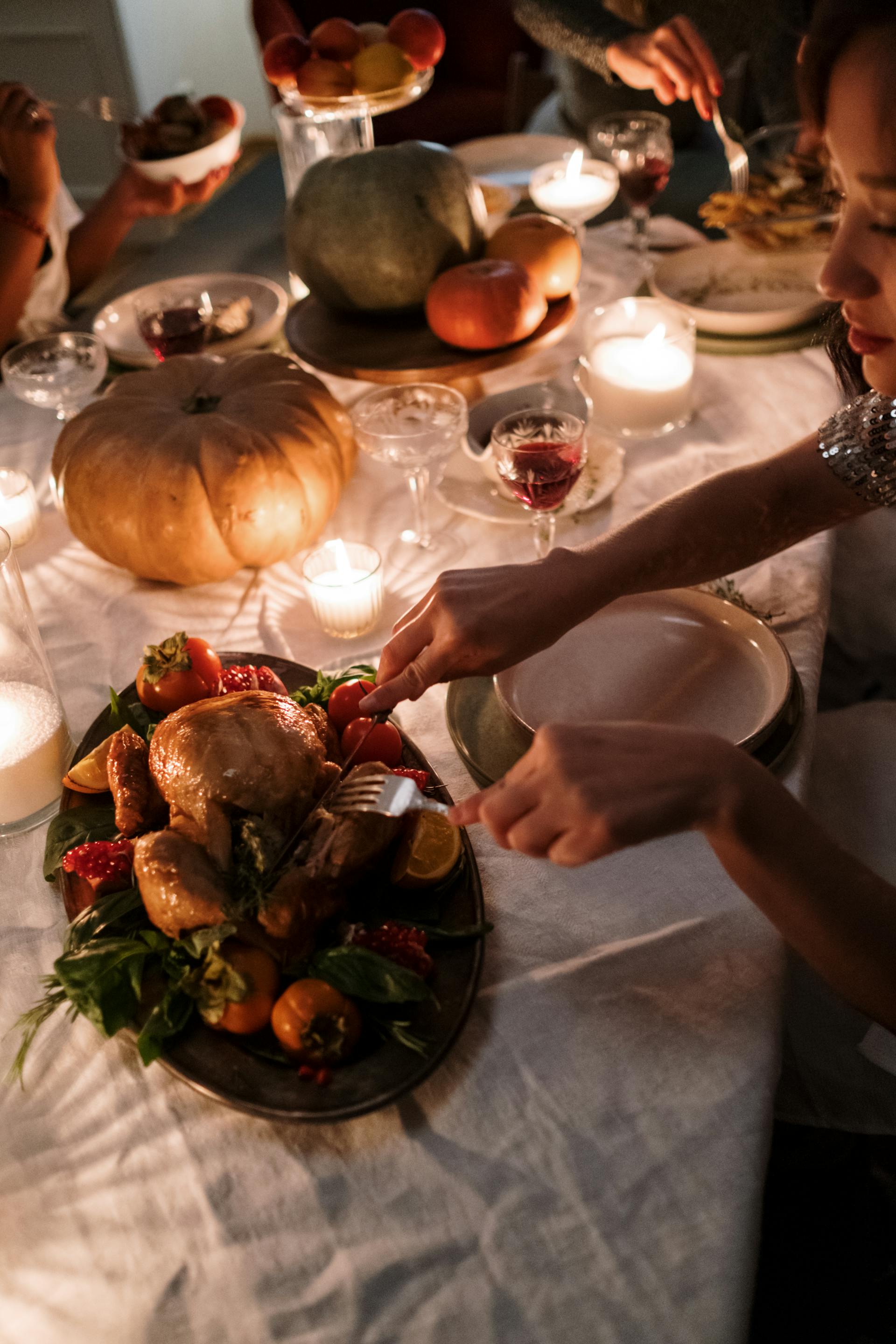 Close-up of a family dinner | Source: Pexels