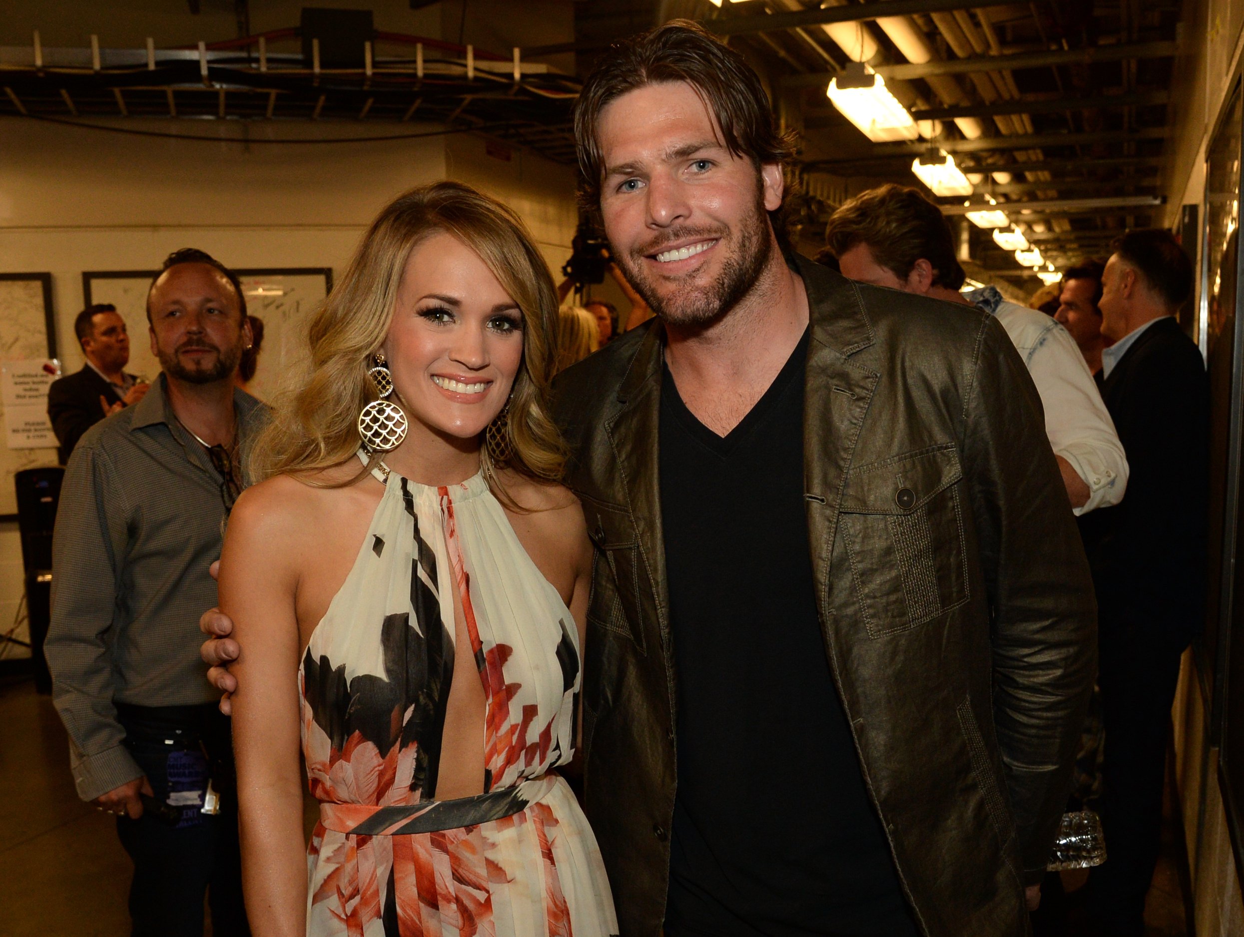 Carrie Underwood and Mike Fisher attend the 2014 CMT Music Awards at Bridgestone Arena on June 4, 2014 in Nashville, Tennessee | Photo: Getty Images