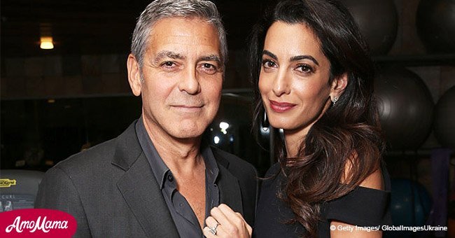 Amal Clooney, mother of twins, wows fans with her super tiny figure in a red corset