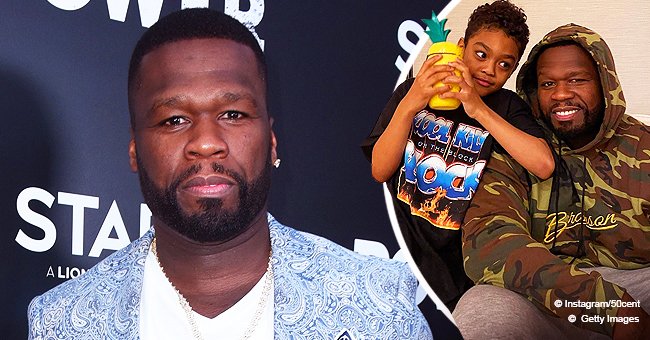 50 Cent's Son Sire Looks like His Dad's Copy in New Photos