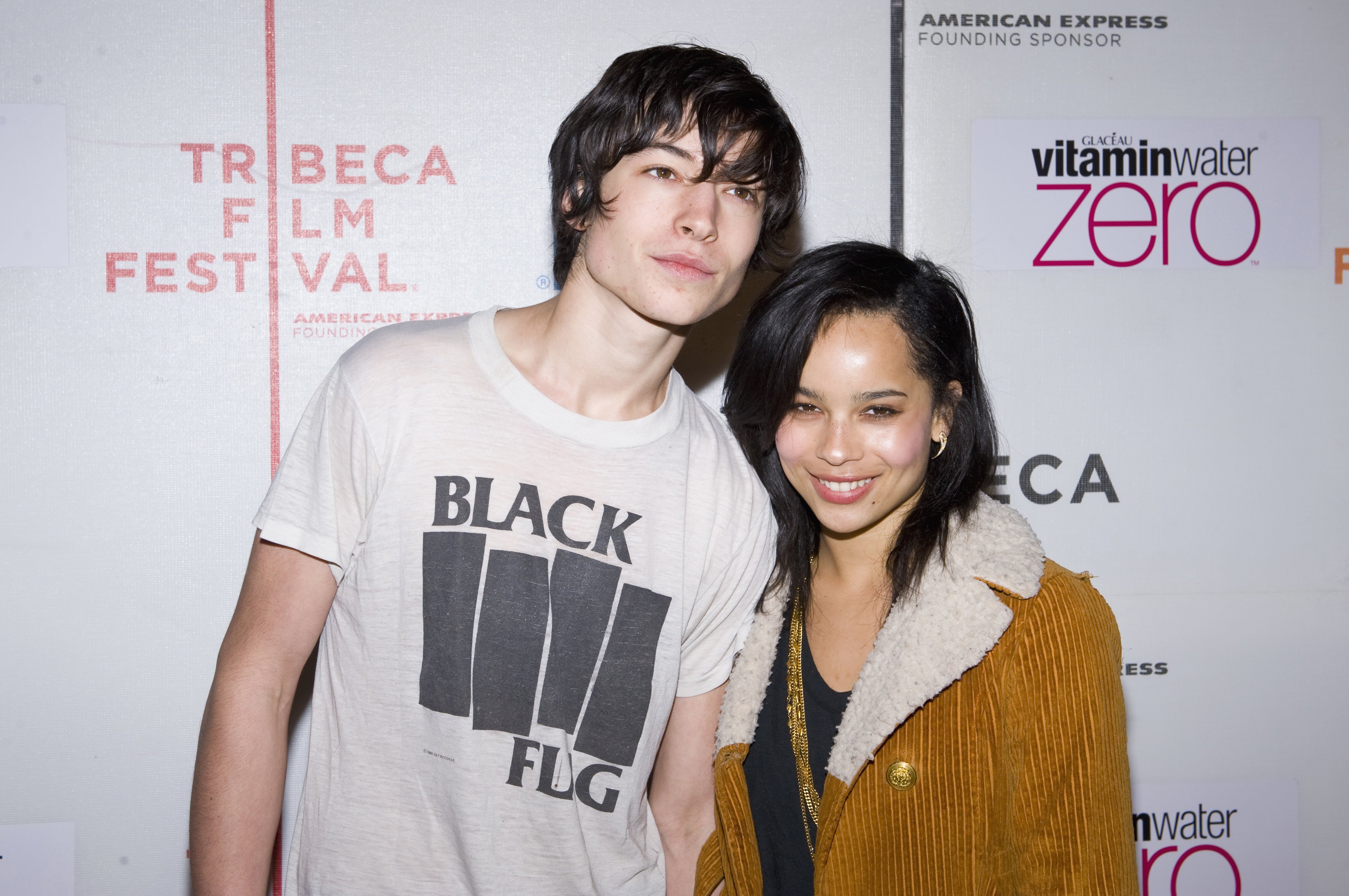 Ezra Miller and Zoe Kravitz at the premiere of "Every Day" during the 2010 Tribeca Film Festival in New York City. | Source: Getty Images