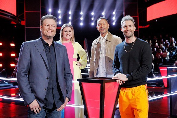 "The Voice" season 16 judges on the show.| Photo: Getty Images.
