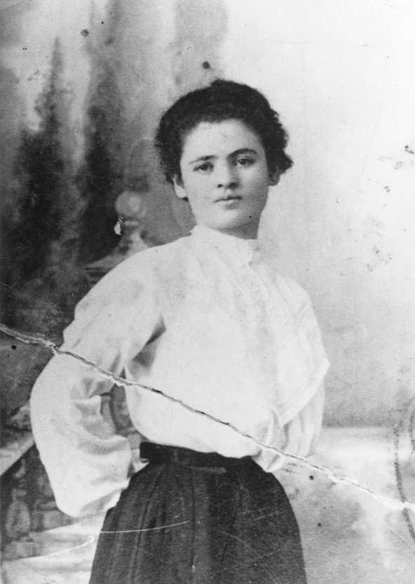 Retrato de Clara Lemlich, líder de la Huelga Camisera de 1909-1910 en Nueva York. Fotografía de alrededor de 1910. | Foto: Wikimedia Commons Images