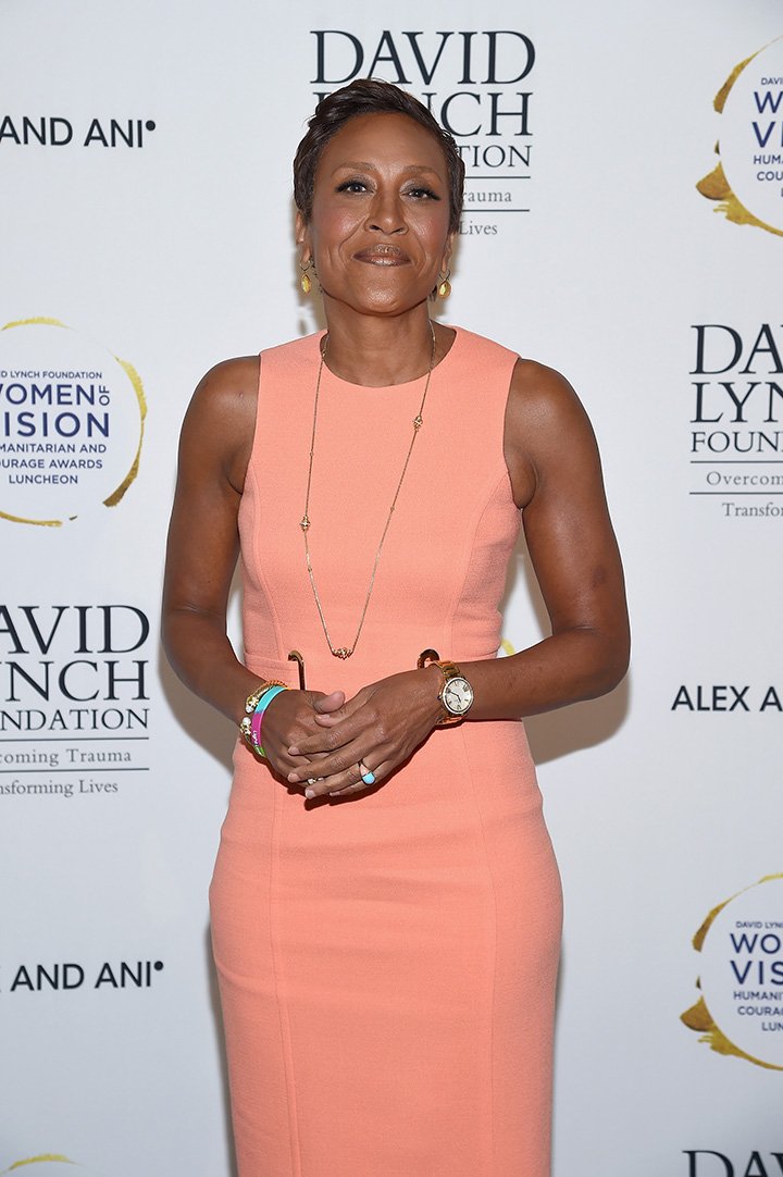 Robin Roberts attends David Lynch Foundation Hosts Women of Vision Awards at 583 Park Avenue on May 9, 2017 in New York City. I Image: Getty Images.