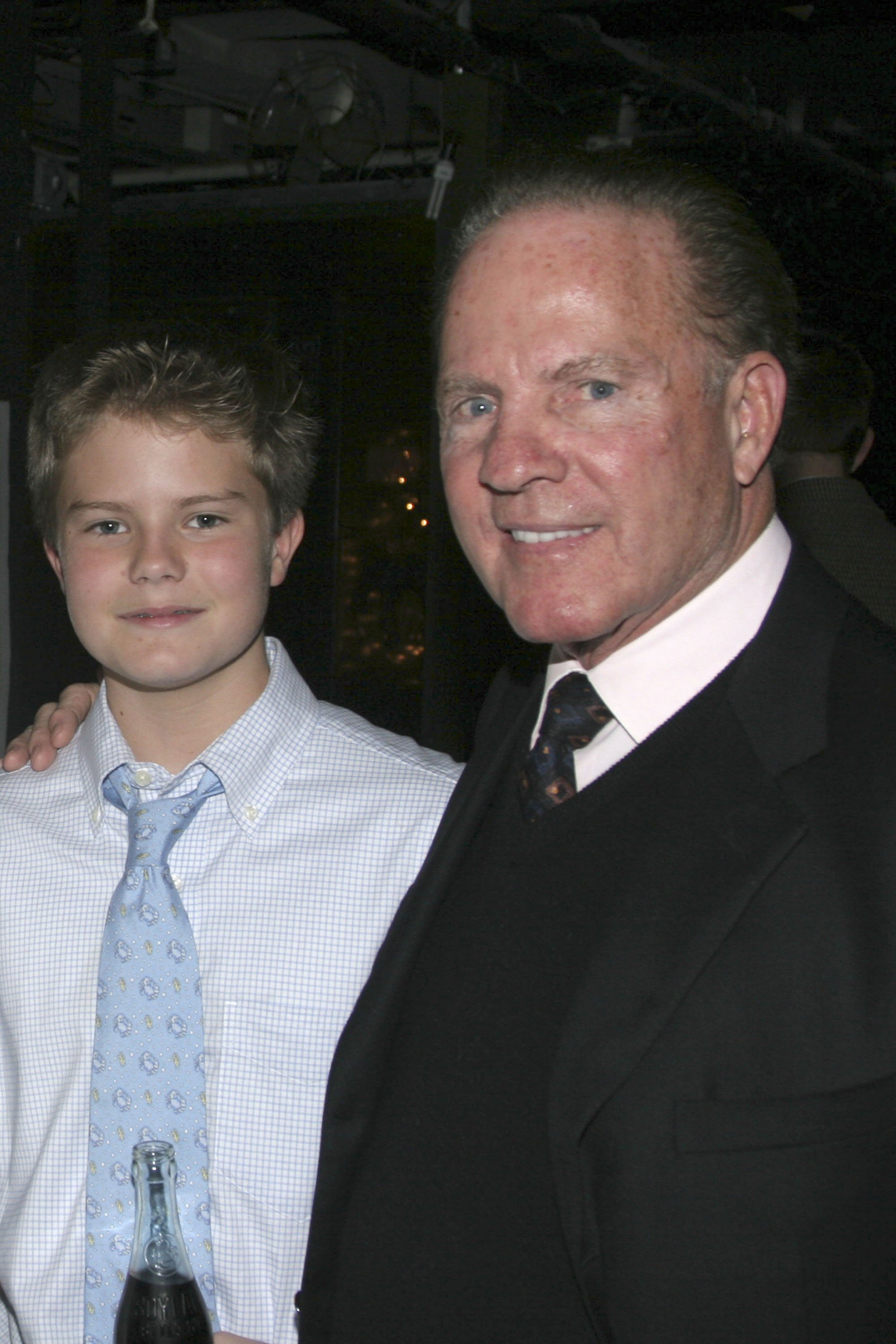 Cody and Frank Gifford during Kathie Lee Gifford's New Musical "Under The Bridge" - Opening Night Afterparty in New York, on January 7, 2005. | Source: Getty Images