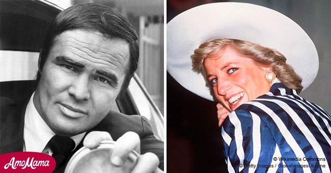 Here is the reason Princess Diana once sent Burt Reynolds a 'thank you' note