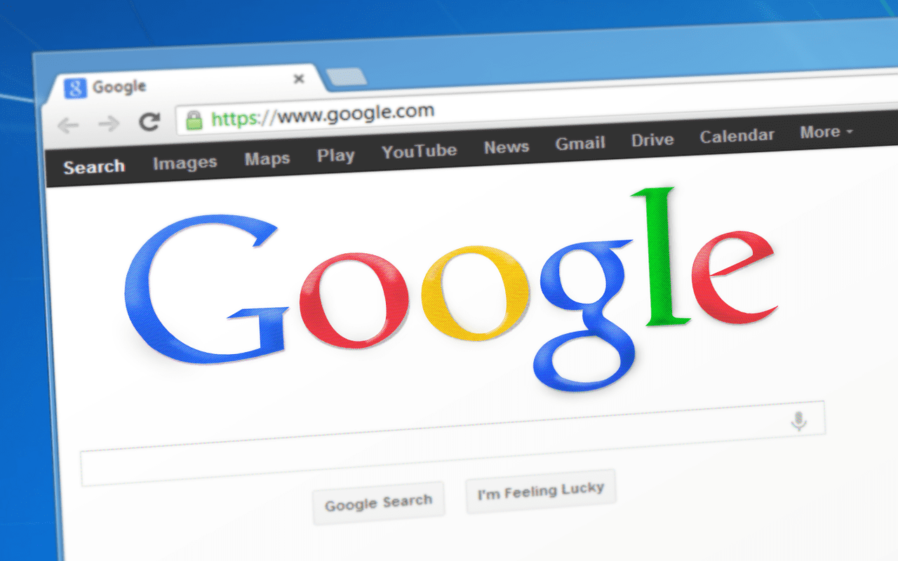 Google search engine home page. | Photo: Pixabay