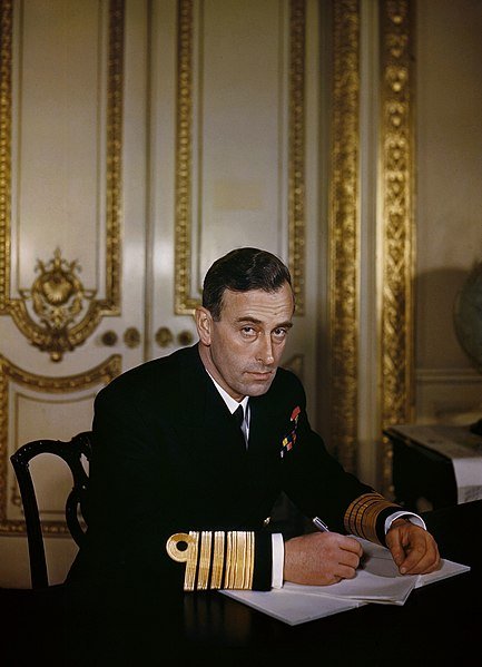Admiral Lord Louis Mountbatten, 1943. | Source: Wikimedia Commons