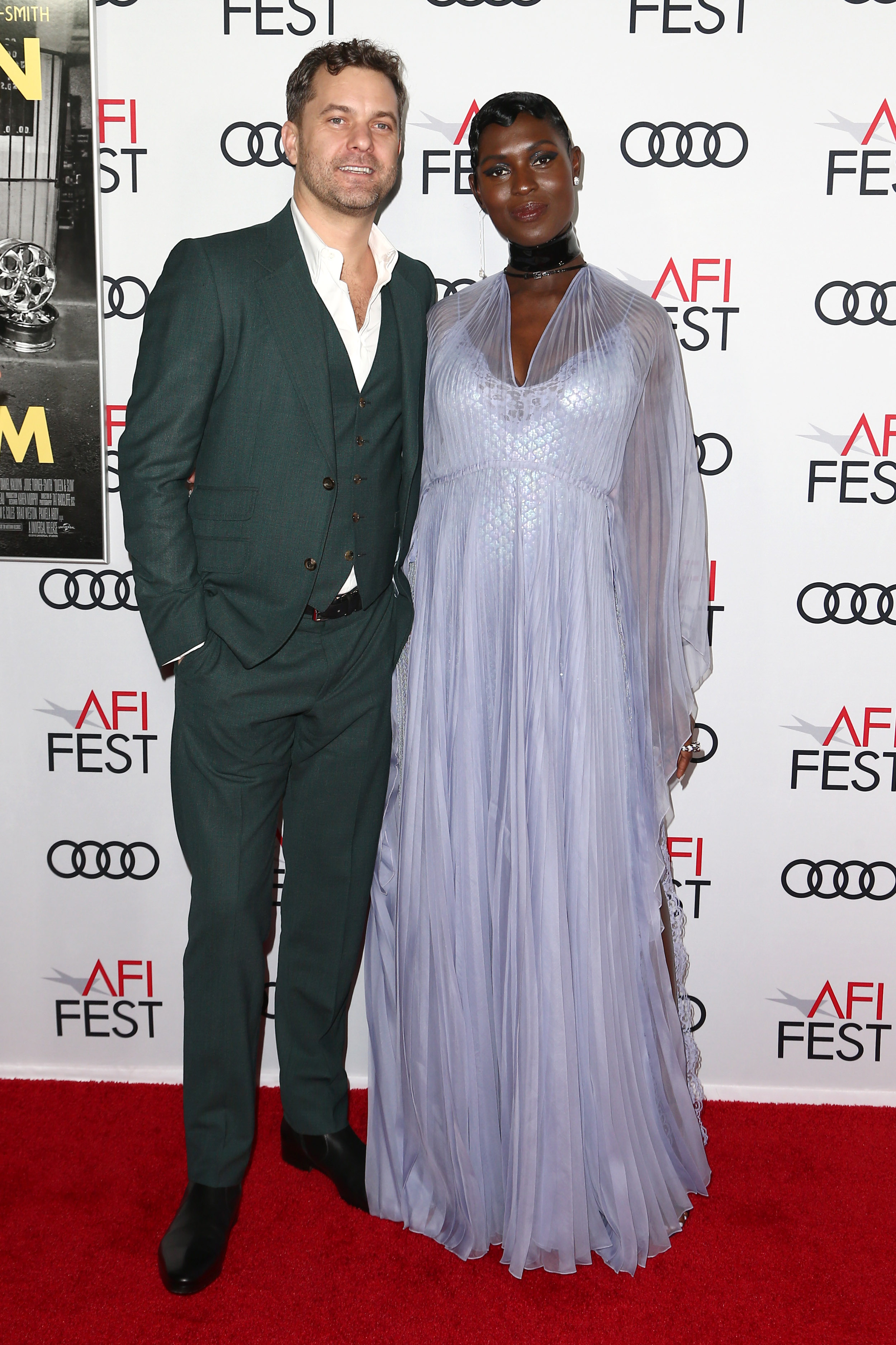Joshua Jackson and Jodie Turner-Smith attend the AFI FEST 2019 Presented By Audi premiere of "Queen & Slim" at TCL Chinese Theatre on 14 November in Hollywood, California | Source: Getty Images