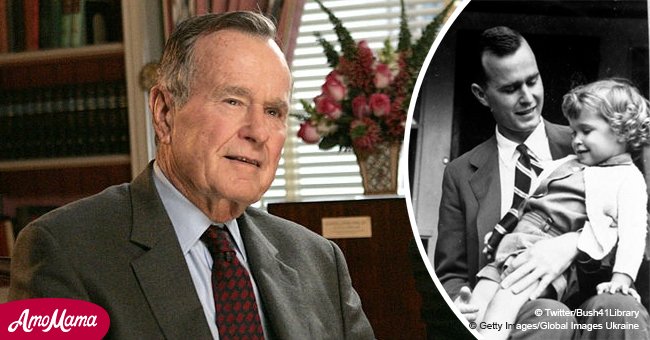 George HW Bush's tearful letter he wrote 5 years after his daughter died of cancer released