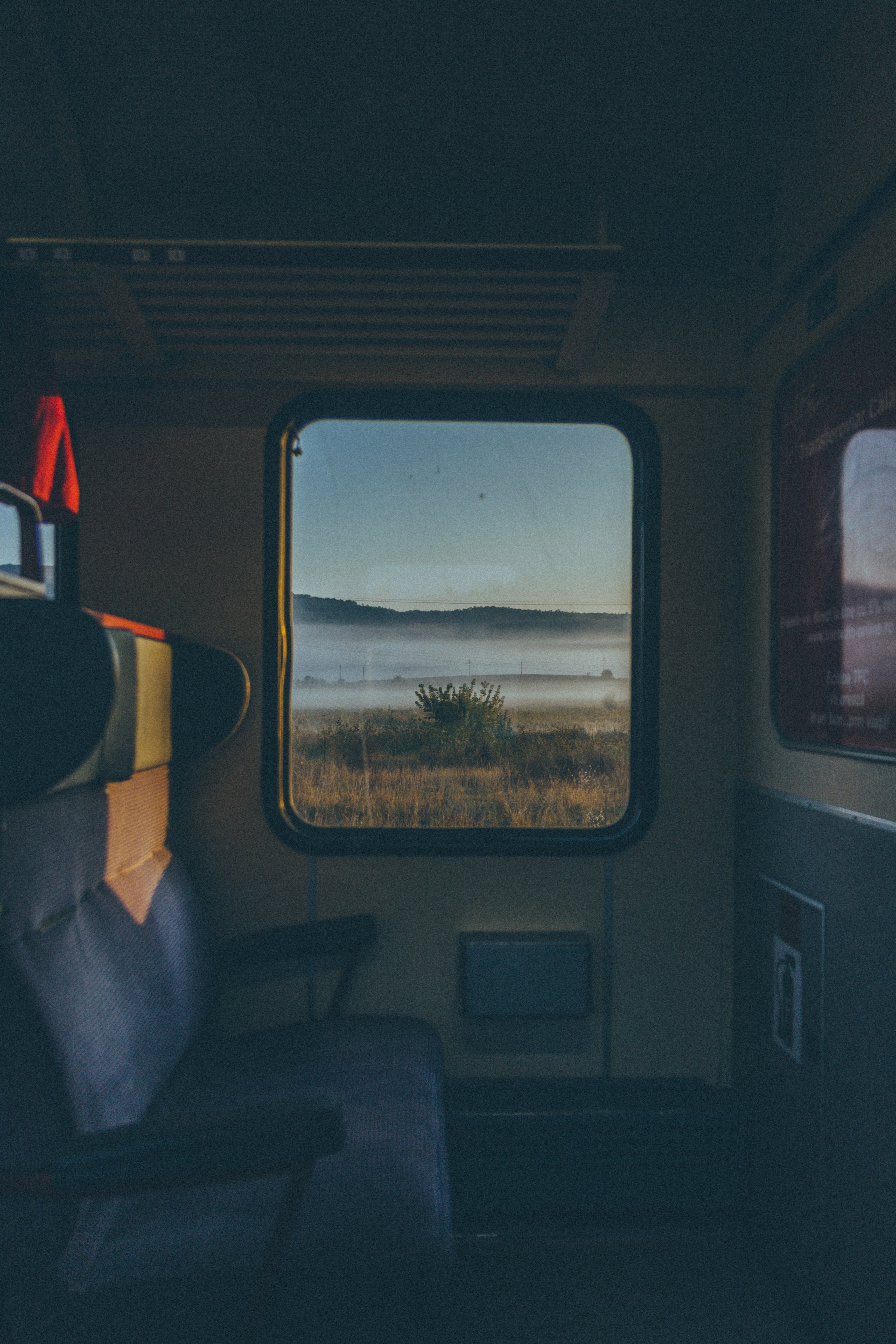 The view of inside a train | Photo: Pexels