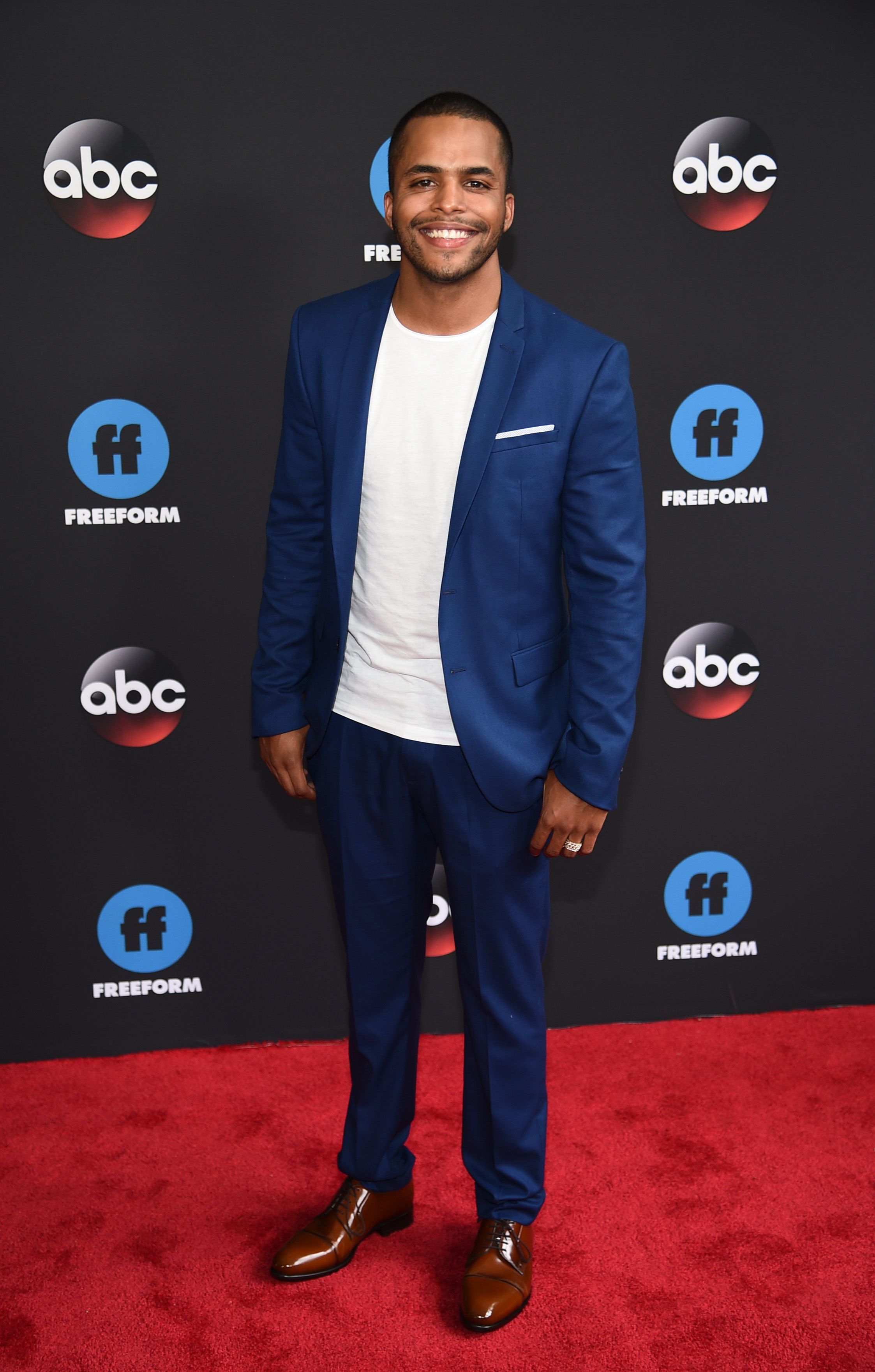 Chris Warren Jr. at the 2018 Disney, ABC, Freeform Upfront in 2018 in New York City | Source: Getty Images