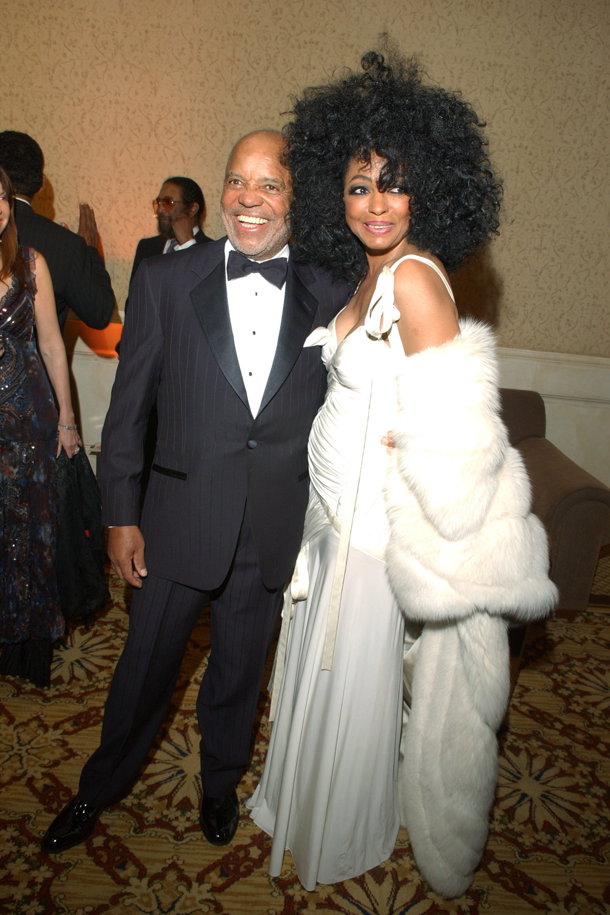 Berry Gordy and Diana Ross at the 2006 Rick Weiss Humanitarian Awards | Source: Getty Images 