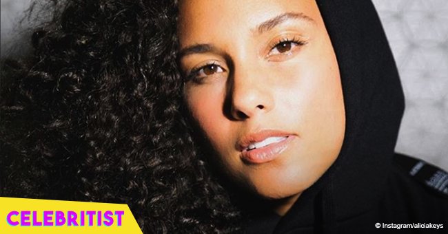 Alicia Keys shares photo of 3-year-old son learning to ride his bike