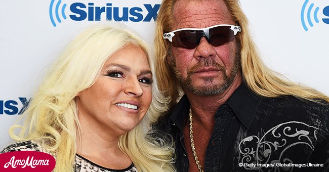 Beth Chapman shares an adorable photo of herself with Dog in matching pajamas