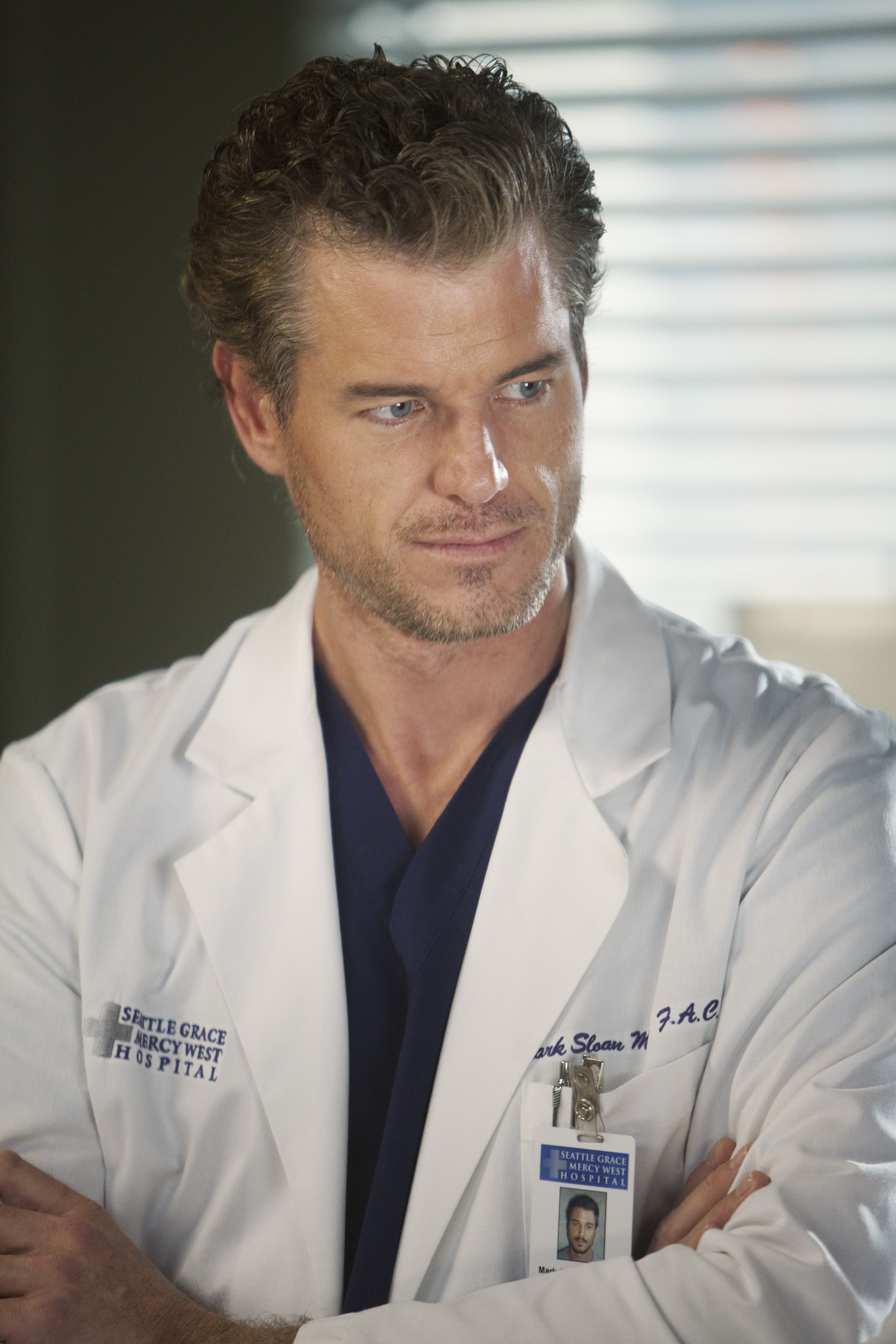 Eric Dane as Mark Sloan in a Season eight episode of "Grey's Anatomy" in 2012. | Source: Getty Images