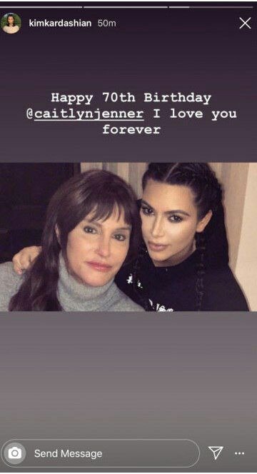 Kim Kardashian post on her Instagram story. | Photo: Instagram/kimkardashian