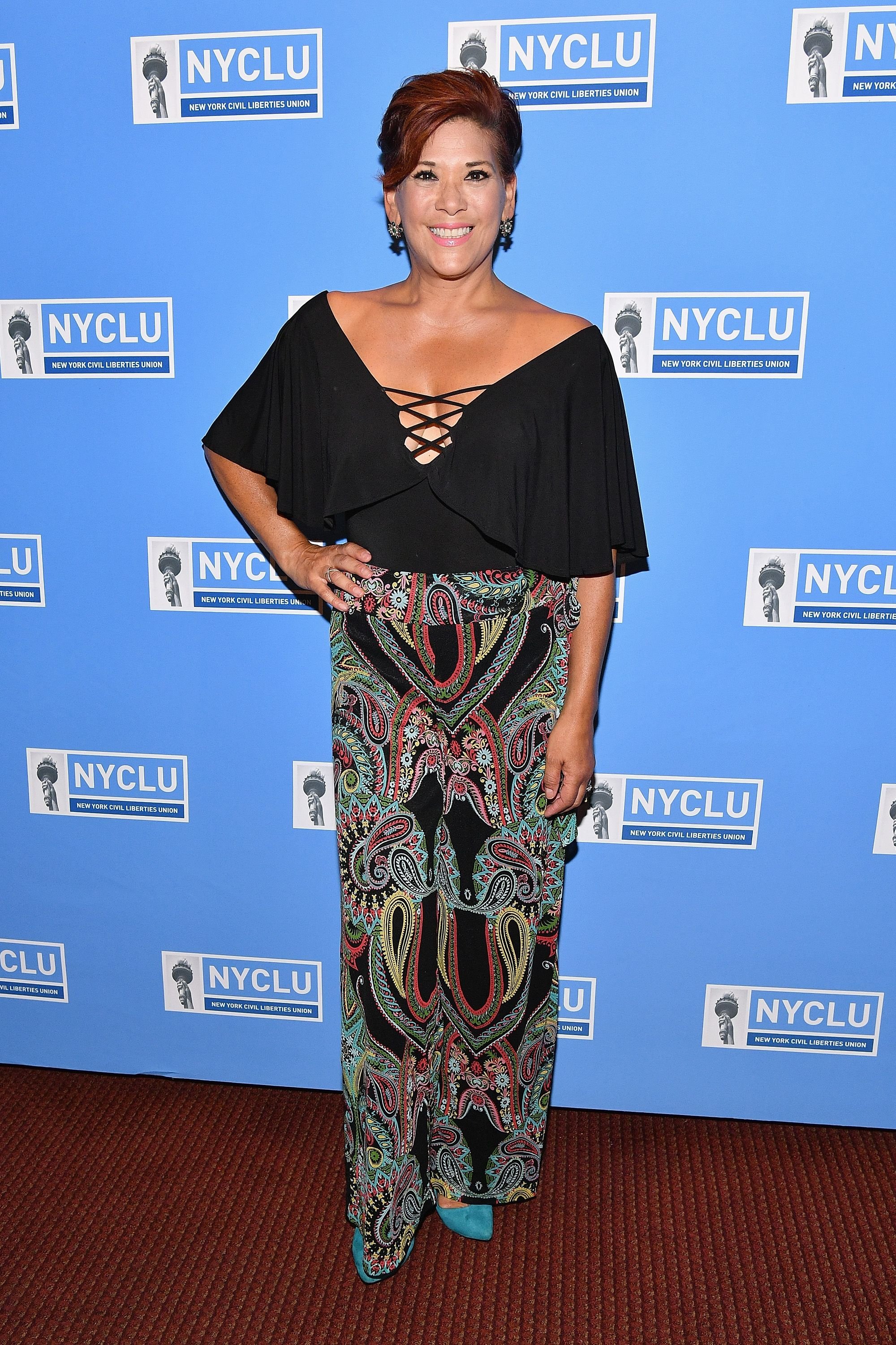 Doreen Montalvo at the annual Broadway "Stands Up For Freedom" concert on July 17, 2017, in New York City | Photo: Dia Dipasupil/Getty Images