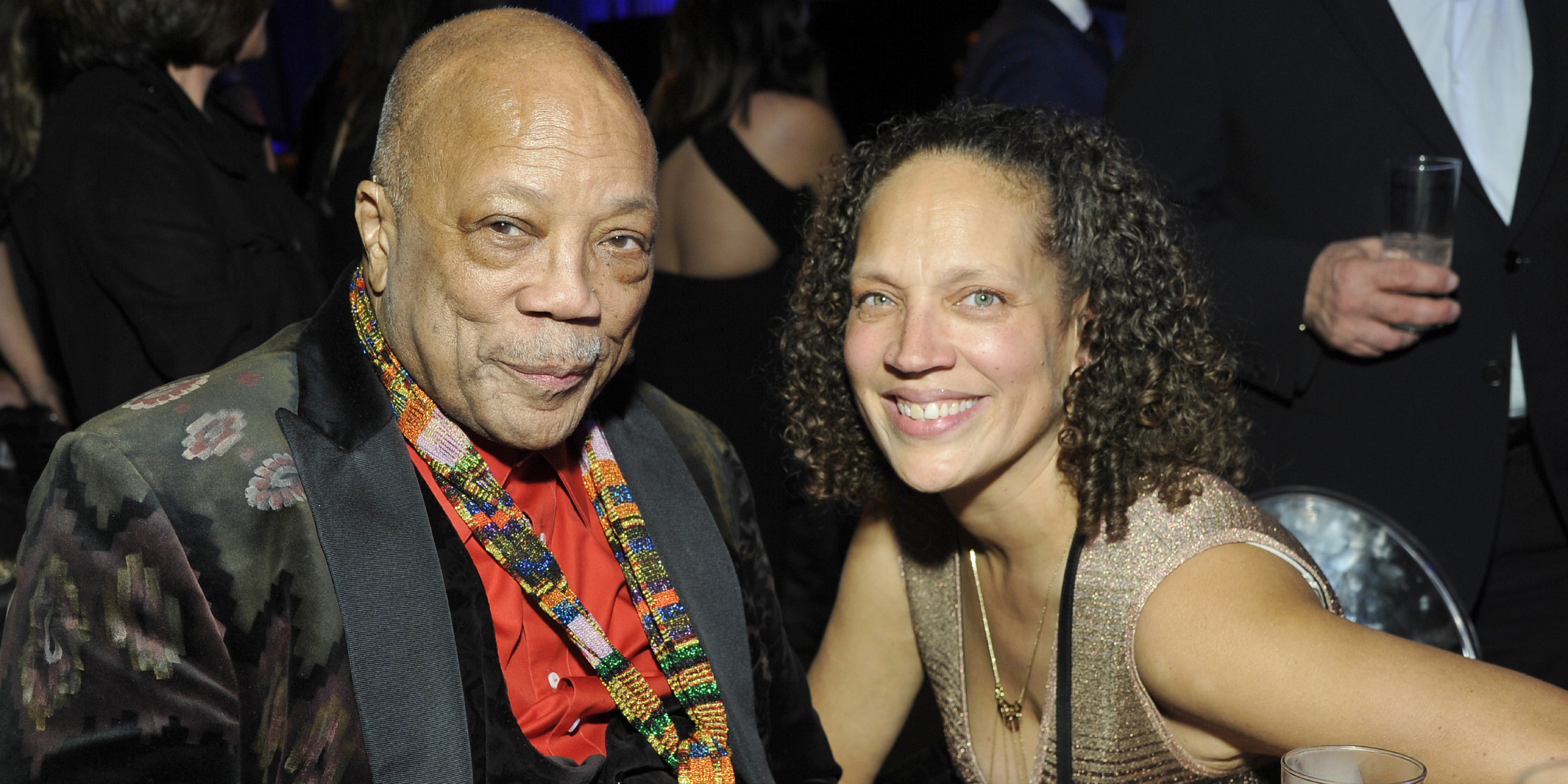 Quincy Jones and Martina Jones | Source: Getty Images