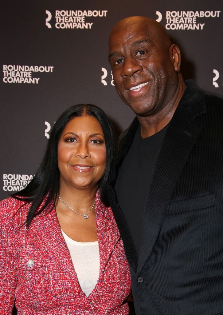 Cookie Johnson and Magic Johnson attend the Broadway Opening Night performance for The Roundabout Theatre Company's "A Soldier's Play" at the American Airlines Theatre | Photo: Getty Images