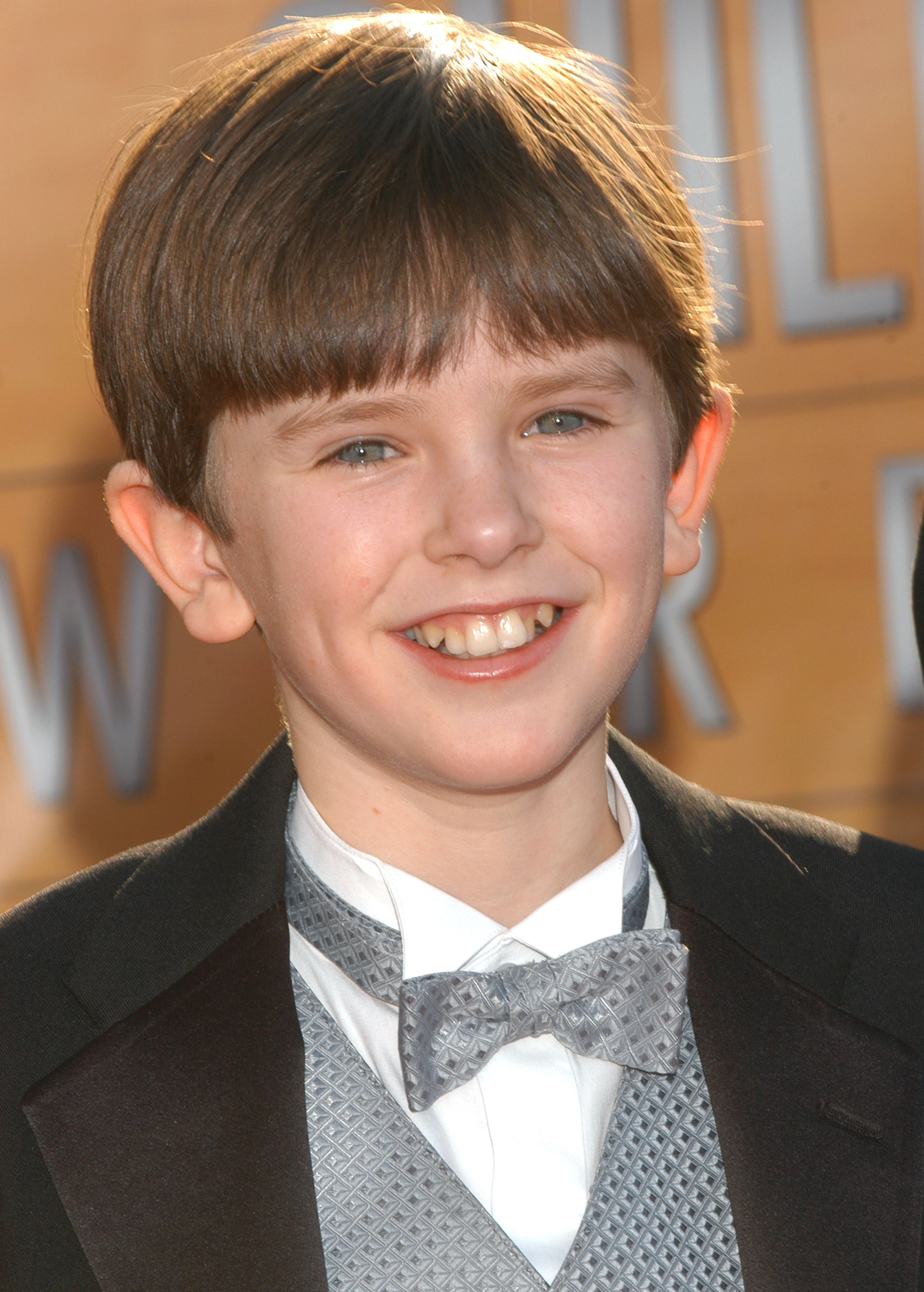 Freddie Highmore arrives at the 11th Annual Screen Actors Guild Awards in Los Angeles, California, on February 5, 2005. | Source: Getty Images