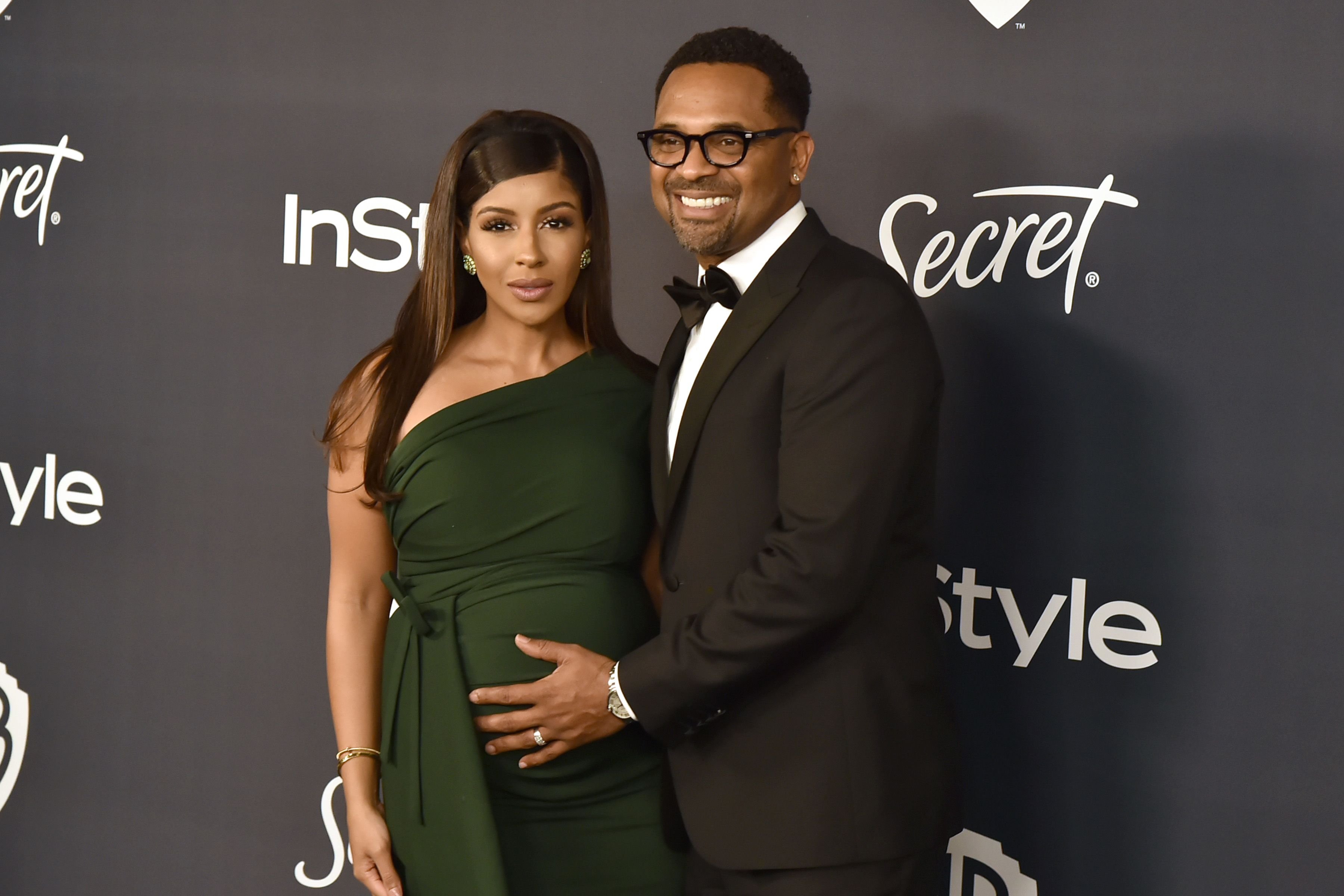 Kyra Robinson and Mike Epps at the Warner Brothers and InStyle 21st Annual Post Golden Globes After Party in January 2020 in Beverly Hills. | Source: Getty Images