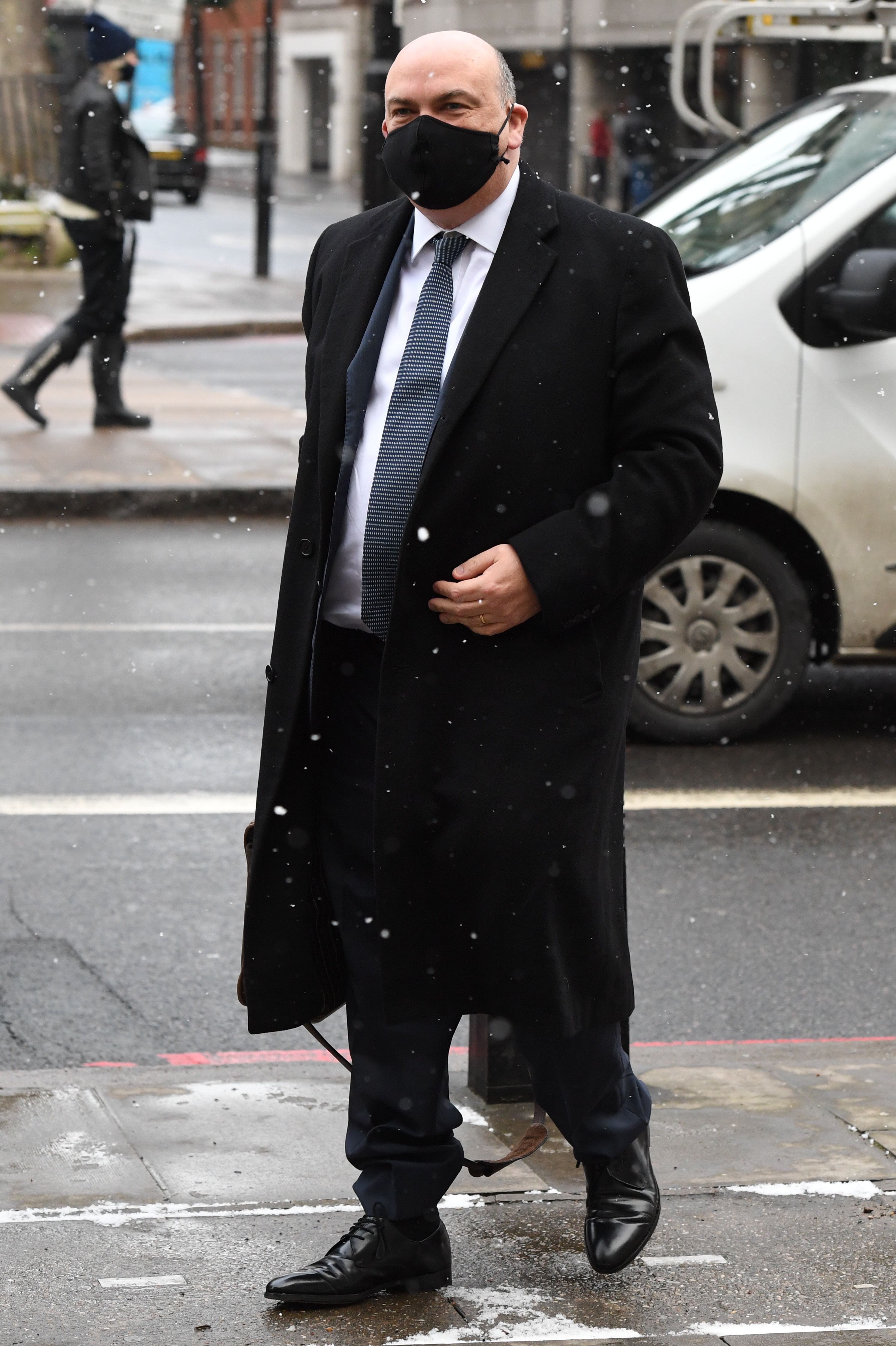 Mike Lynch arriving at Westminster Magistrates' Court on February 9, 2021, in London, England. | Source: Getty Images