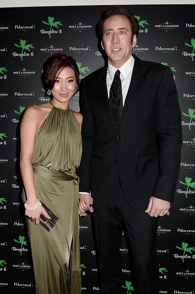 Alice Kim and Nicolas Cage. I Image: Getty Images.
