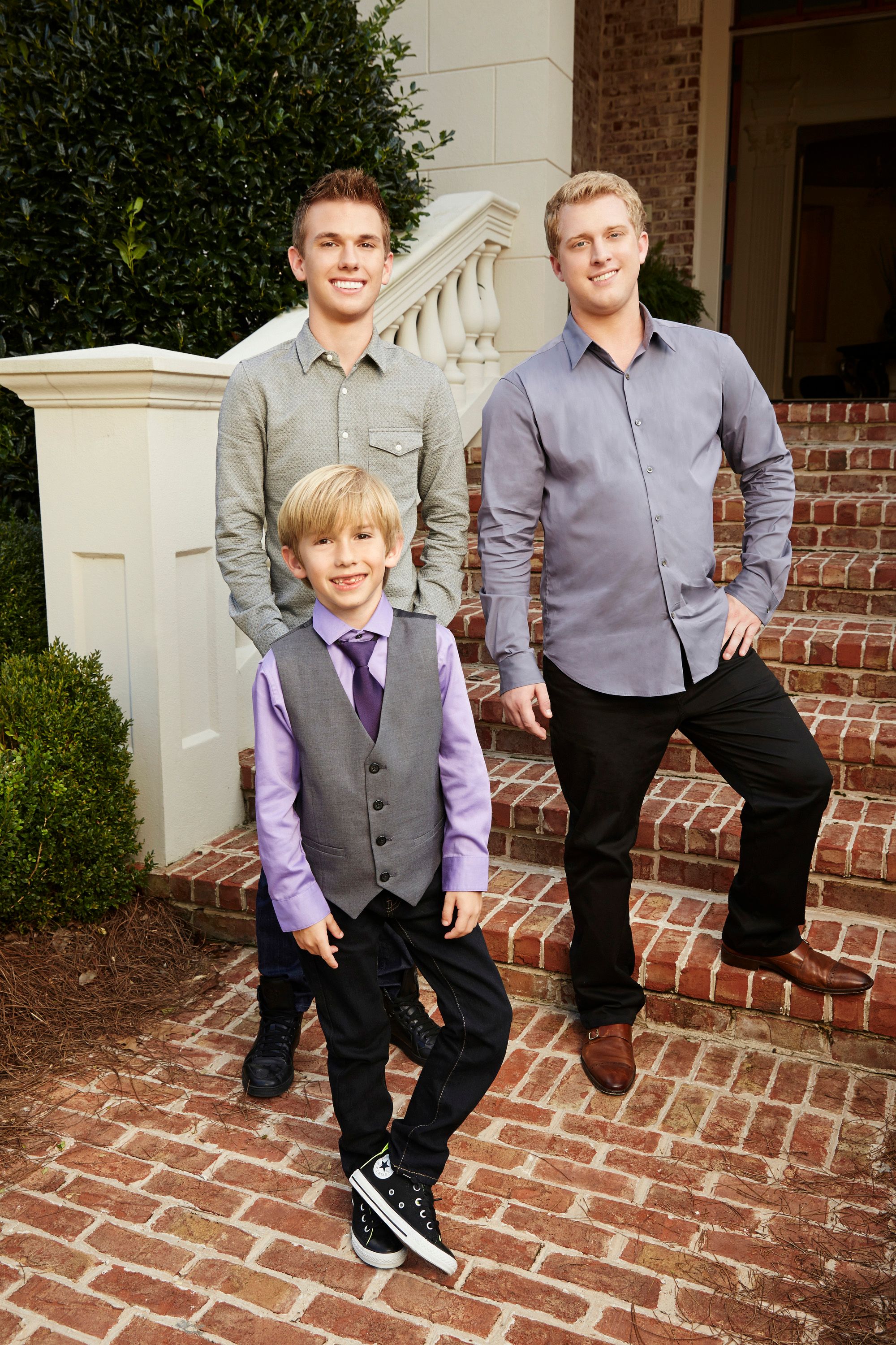 Grayson, Chase, and Kyle Chrisley on season 1 of "Chrisley Knows Best" on October 02, 2013 | Photo: Tommy Garcia/USA Network/NBCU Photo Bank/NBCUniversal/Getty Images