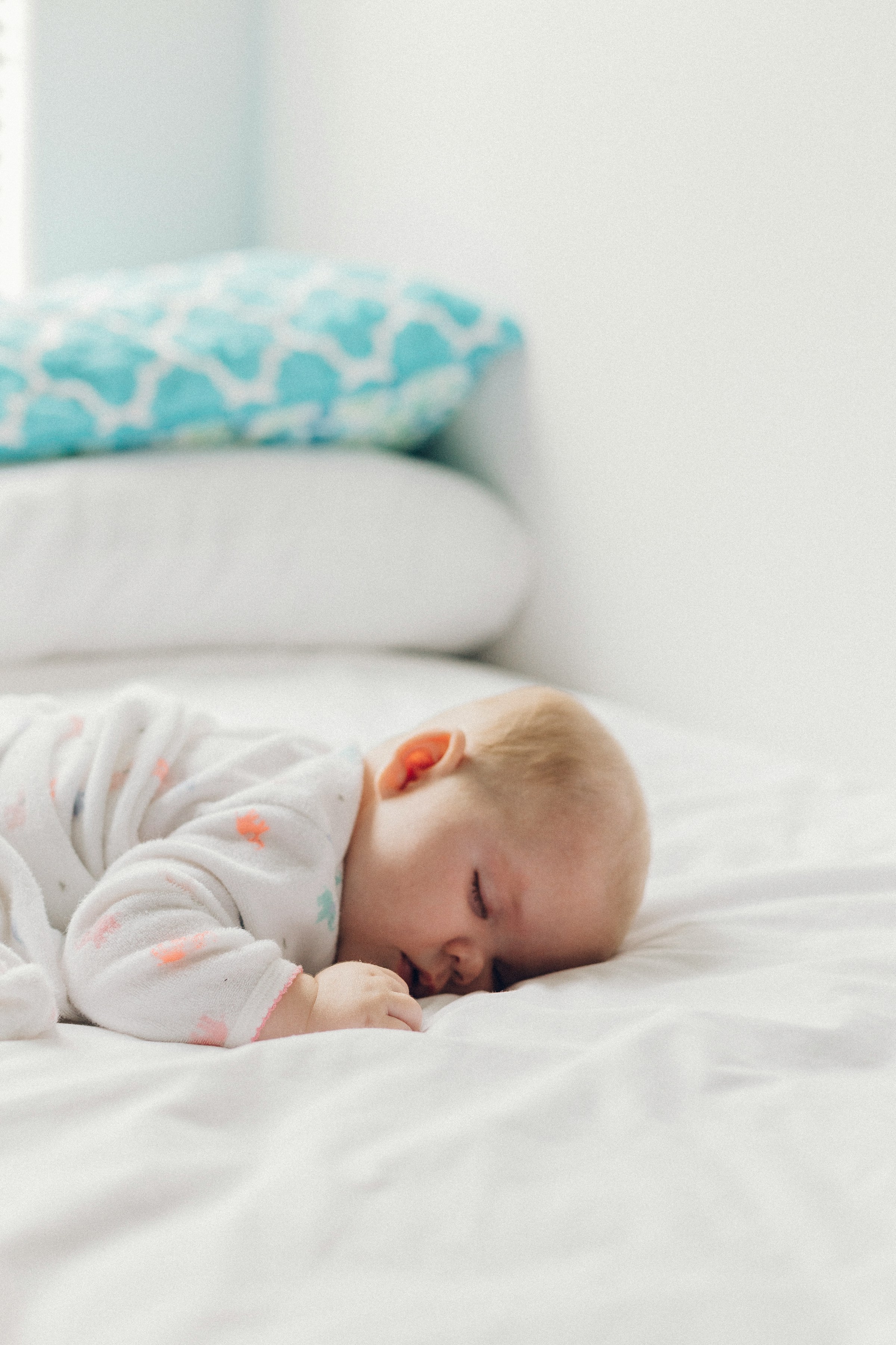 After a long struggle, Mila manages to rock her baby back to sleep | Source: Unsplash