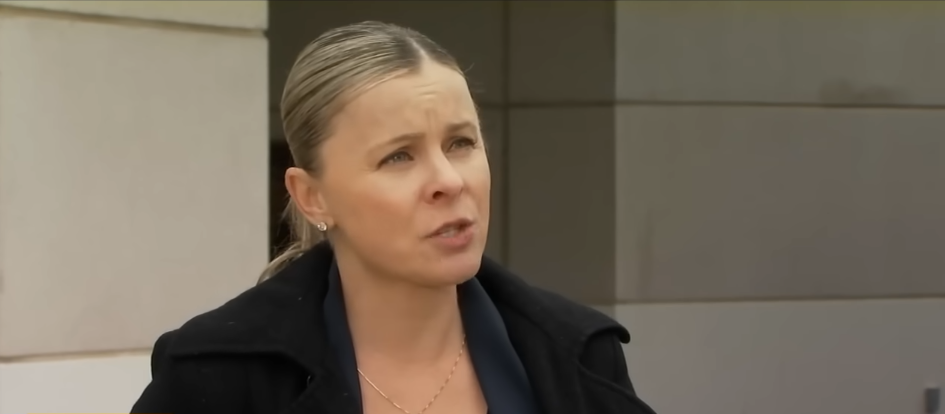 Heather Brent of the San Joaquin Sheriff's Office, speaking to the press about the search for the birthday party shooters, from a video dated December 1, 2025 | Source: Youtube/ABC7