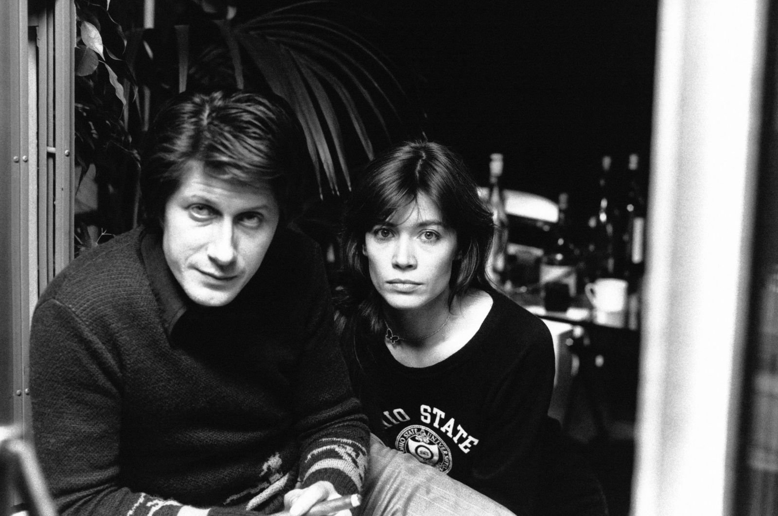 Le chanteur Jacques Dutronc et sa compagne Françoise Hardy | Photo : Getty Images