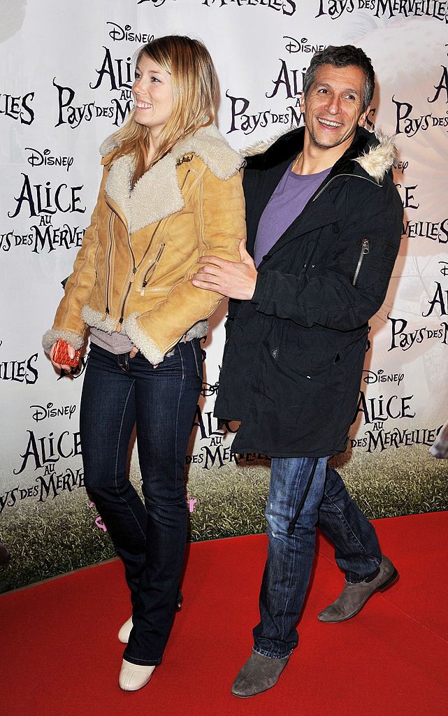 Nagui avec sa femme Mélanie Page. l Photo : Getty Images