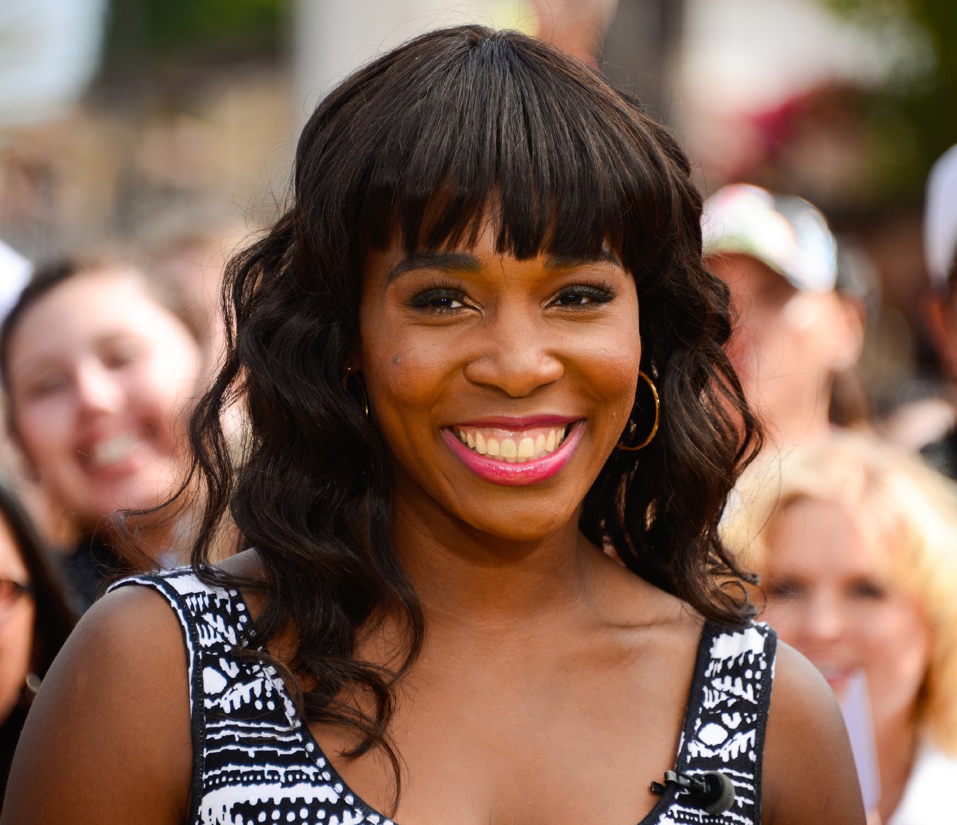 Venus Williams visits "Extra" at Universal Studios Hollywood on April 22, 2014 in Universal City, California | Photo: Getty Images 