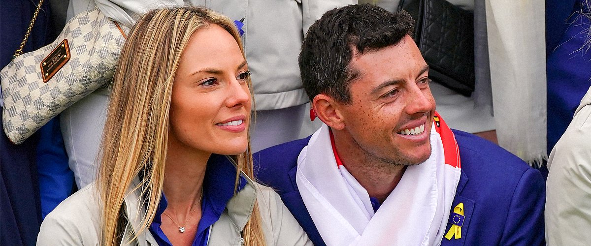 Rory McIlroy of Europe and his wife Erica Stoll during Day Three of the 2018 Ryder Cup at Le Golf National on September 30, 2018 | Photo: Getty Images