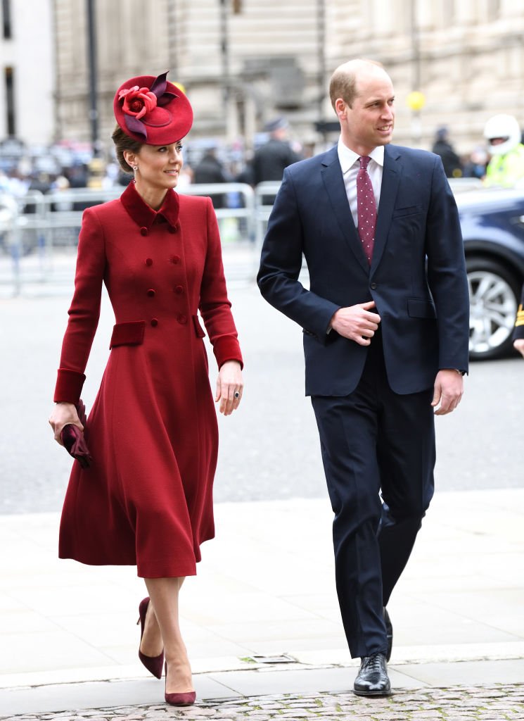  Prince William, Duke of Cambridge and Catherine, Duchess of Cambridge attend the Commonwealth Day Service 2020 at Westminster Abbey on March 09, 2020 | Photo: Getty Images
