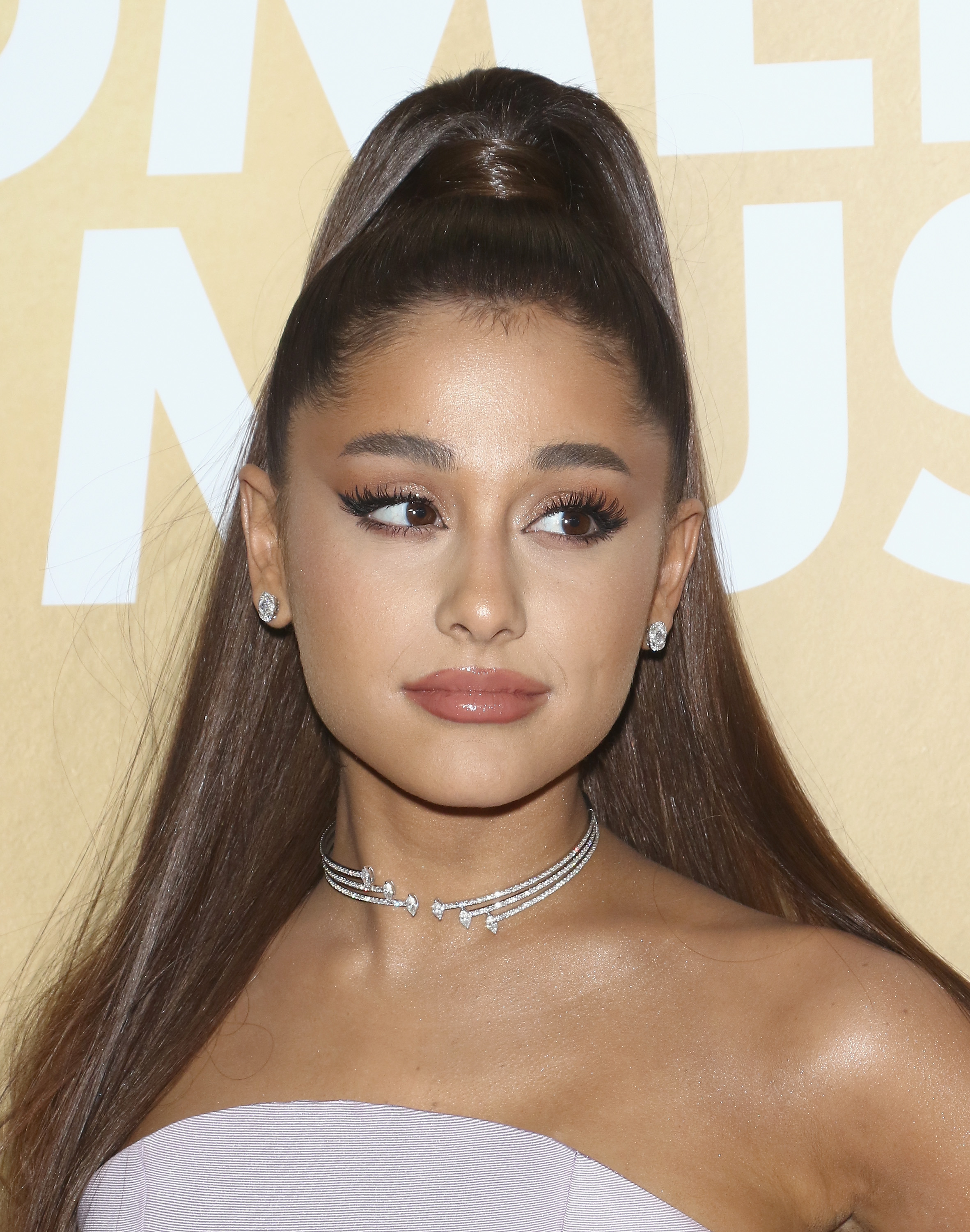 Ariana Grande at the Billboard's 13th Annual Women in Music event at Pier 36 on December 6, 2018 in New York City. | Source: Getty Images