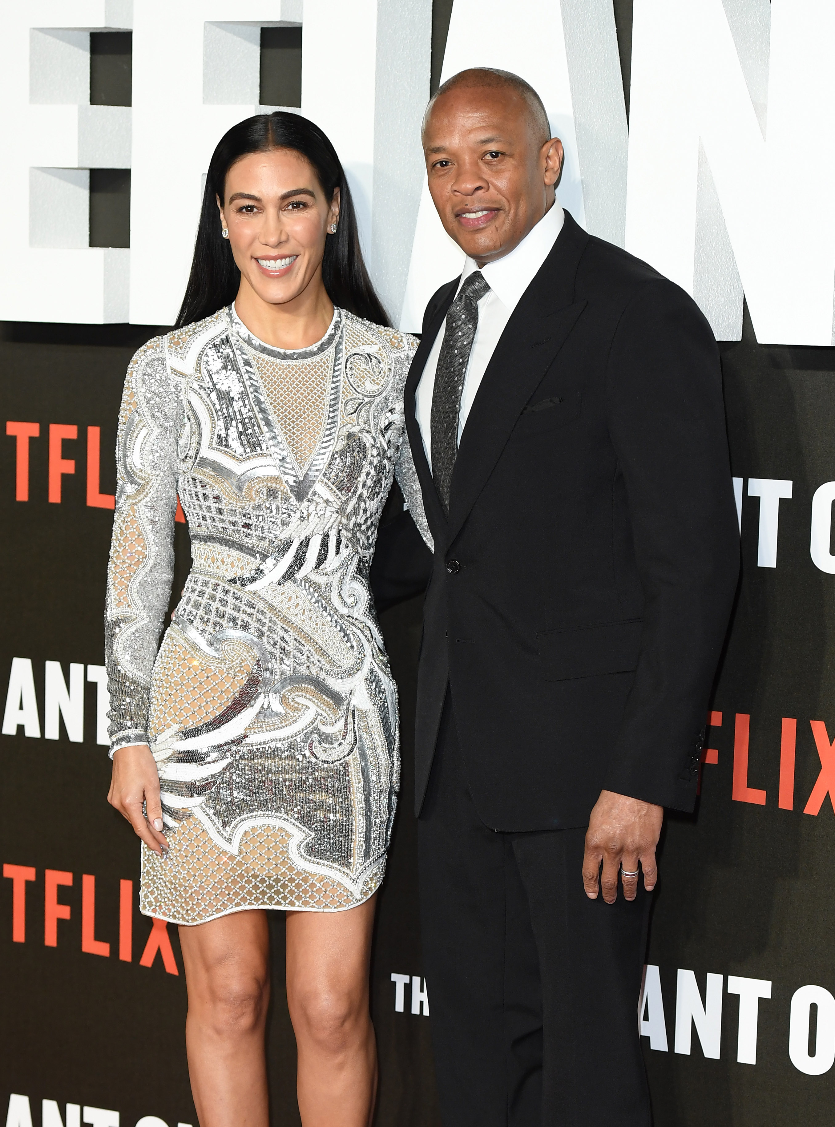 Dr. Dre and Nicole Young attend the special screening of "The Defiant Ones" on March 15, 2018 in London, United Kingdom | Source: Getty Images