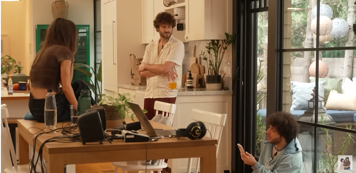 Benny Blanco and his friends debut their podcast. | Source: YouTube/FriendsKeepSecrets