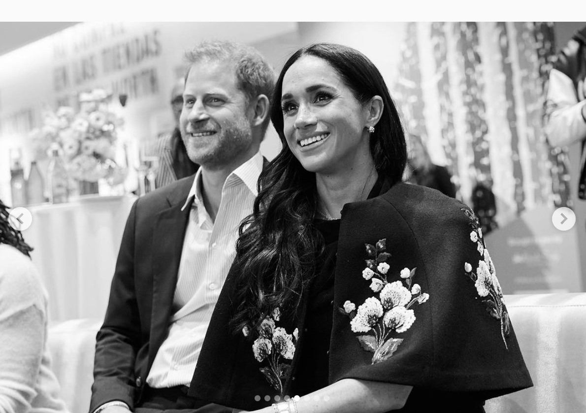 Prince Harry and Meghan Markle at the Kinsey art event, dated April 2024 | Source: Instagram/TheKinseyCollection