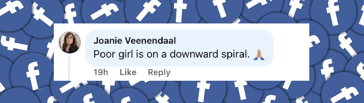 A netizen's comment about Mary Lou Retton's arrest | Source: Facebook/People Magazine