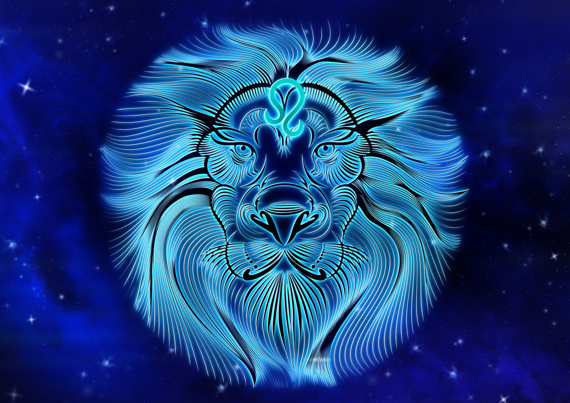 An illustration of a Leo star sign | Source: Pixabay 