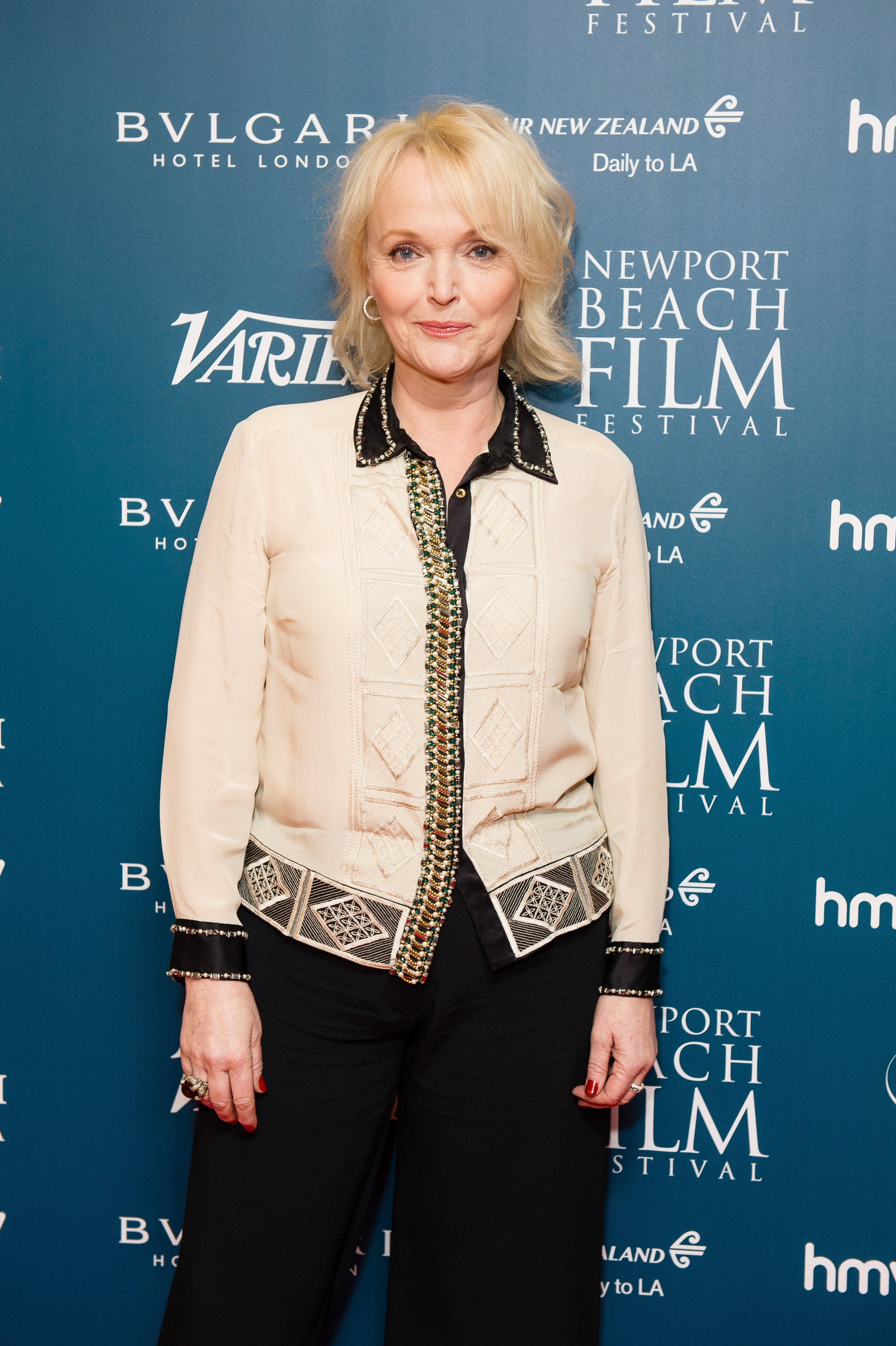 Miranda Richardson at the Newport Beach Film Festival Honours on February 9, 2017 in London. | Source: Getty Images