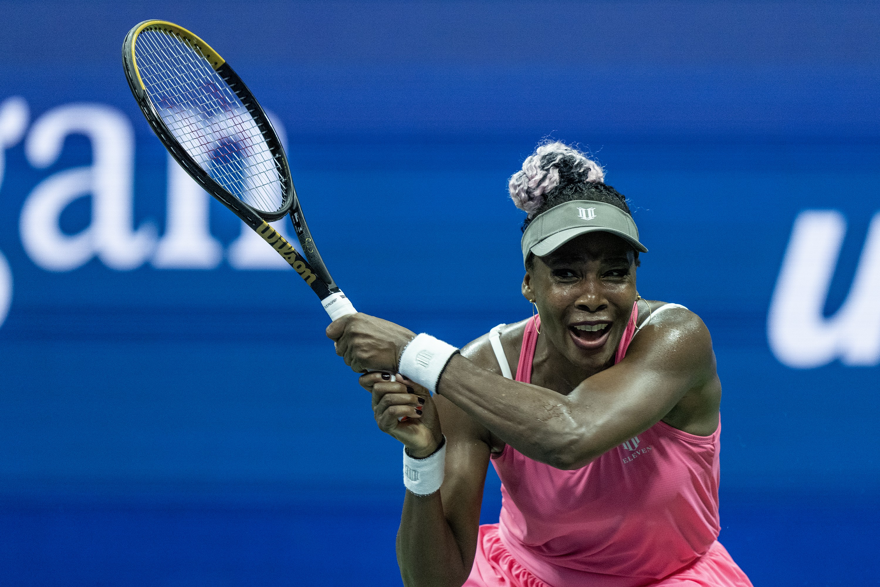 Venus Williams during the US Open Championships on Billie Jean King Tennis Center, August 29, 2023. | Source: Getty Images