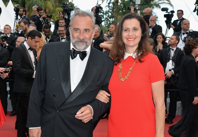 L'acteur Antoine Duléry et sa femme Pascale Pouzadoux | Photo : Getty Images