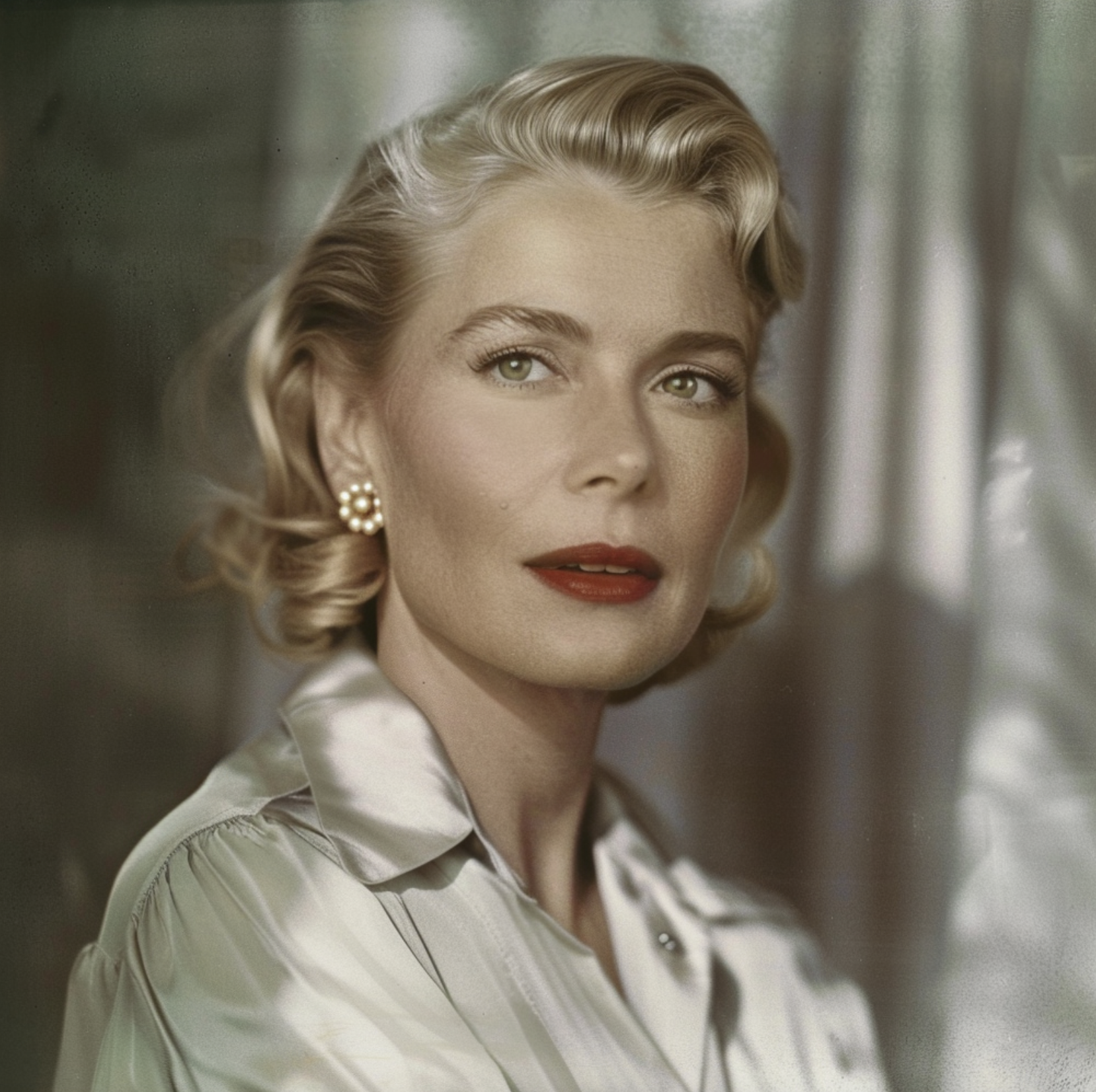 AI image of Grace Kelly in old age | Source: Midjourney